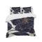 Designart 'Dark Rose Gilded Gold' Shabby Bedding Set - Duvet Cover & Shams